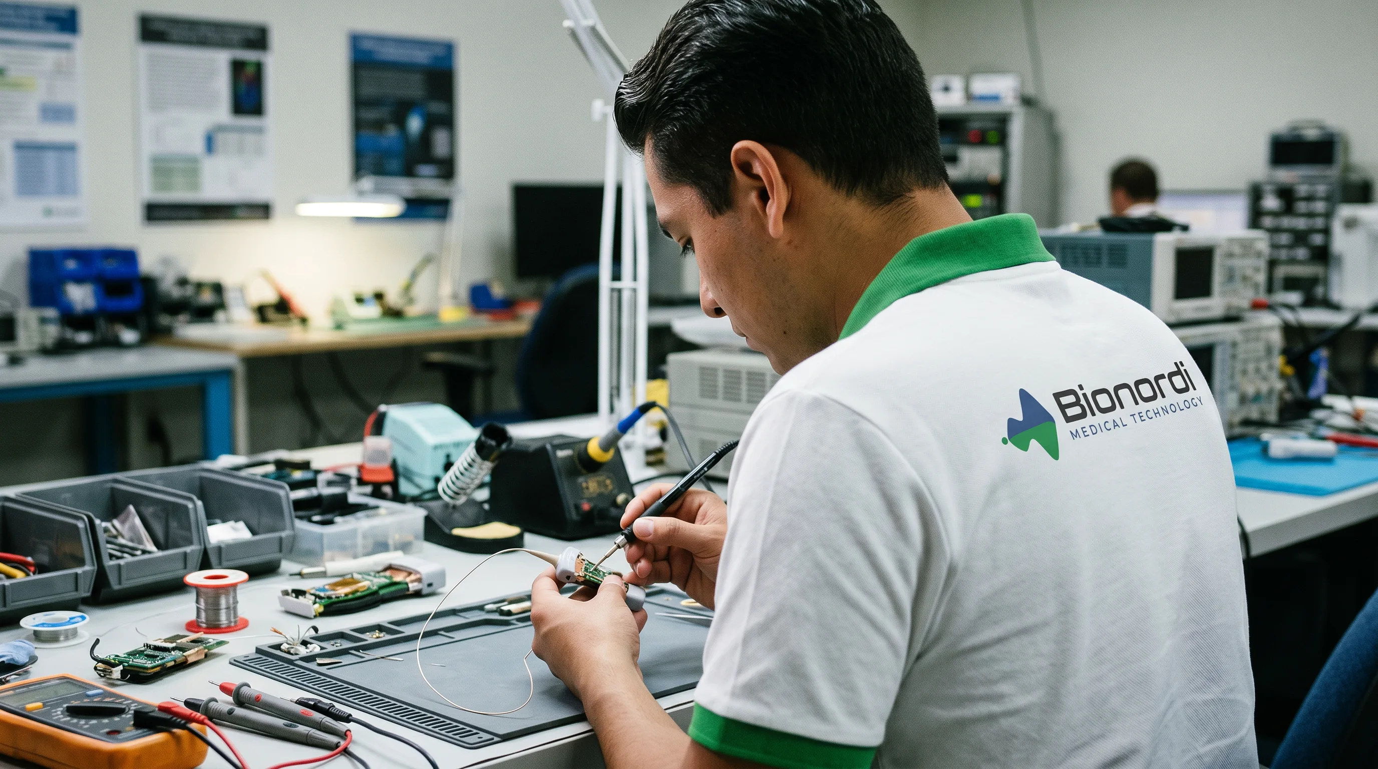 Reparación de transductores en BIONORDI